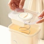 Homero Multi-Purpose Yogurt Strainer with Timer - White 18cm