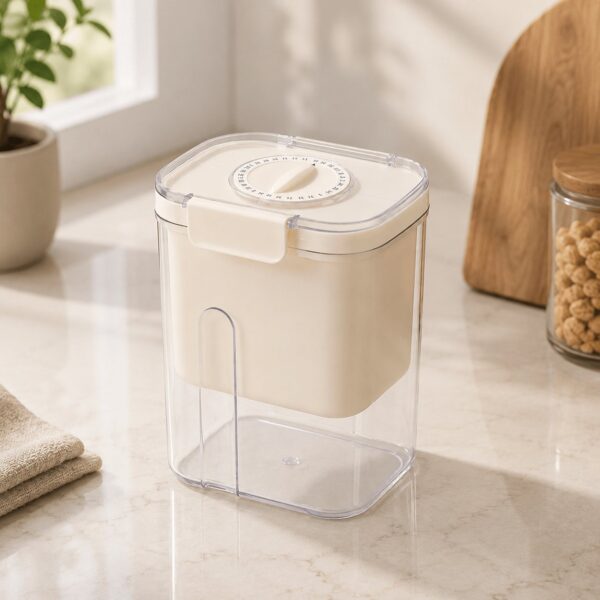 Homero Multi-Purpose Yogurt Strainer with Timer - White 18cm