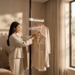Homero Multi-Wing Heavy-Duty Telescopic Clothes Rack - Matte Black 3.1 Meter