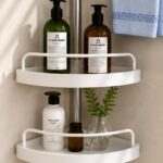 Multipurpose Bathroom Rack with Hooks and Towel Bar - 4 Tier
