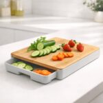 Homero Multipurpose Chopping Board with Removable Pull Out Drawer