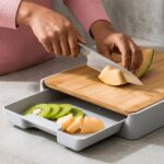 Homero Multipurpose Chopping Board with Removable Pull Out Drawer