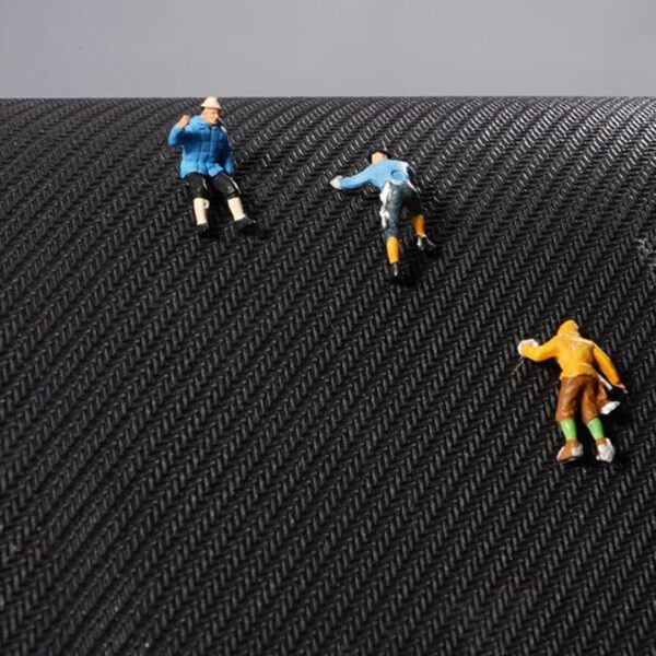 Homero Non-Slip L-Shaped Kitchen Rug with Rubber Backing