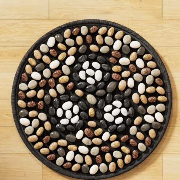 Homero Pebble Natural Soft Stone Acupressure Mat - 56cm