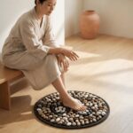 Homero Pebble Natural Soft Stone Acupressure Mat - 56cm