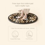 Homero Pebble Natural Soft Stone Acupressure Mat - 56cm