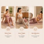 Homero Pelvic Floor Muscle Trainer Inner Thigh Toner with Digital Display