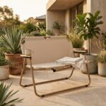 Homero Portable Outdoor Double Folding Chair Premium 600D Oxford Cloth Design