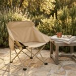Homero Premium Foldable Camping Moon Lightweight Portable Chair