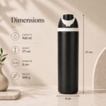 Premium Insulated Stainless Steel BPA Free Water Bottle - 960ml