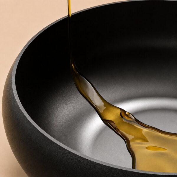 Homero Premium Iron Frying Wok Pan with Glass Lid - 24CM Black