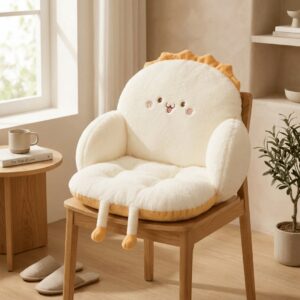 Homero Premium Soft Plush Cute Fluffy Chair Cushion