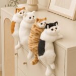 Homero Realistic Design Simulation Plush Hanging Cat