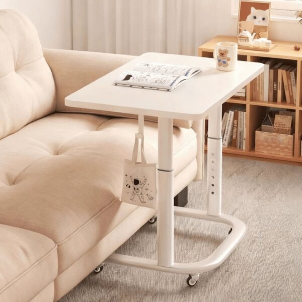Homero Study Workstation Adjustable Height Mobile Desk