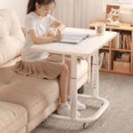 Homero Study Workstation Adjustable Height Mobile Desk