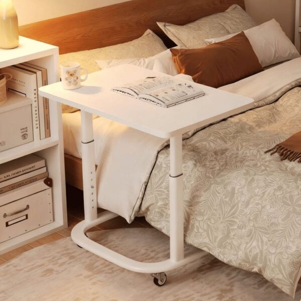 Homero Study Workstation Adjustable Height Mobile Desk