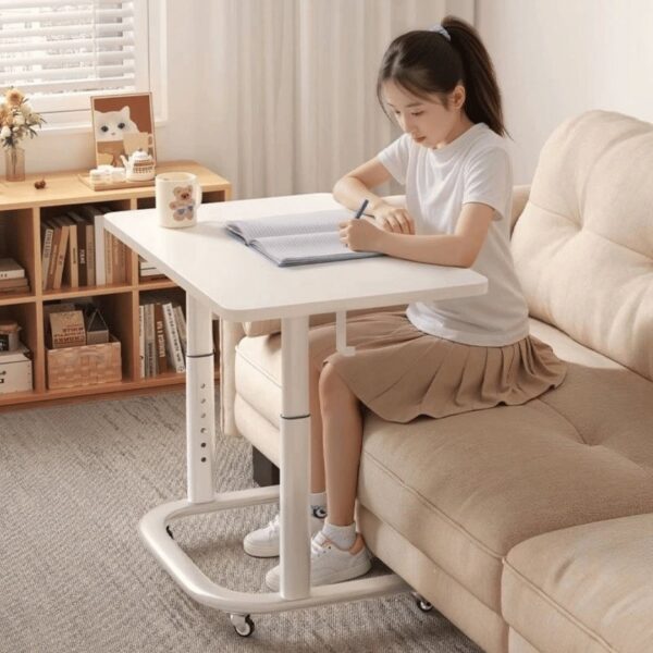 Homero Study Workstation Adjustable Height Mobile Desk