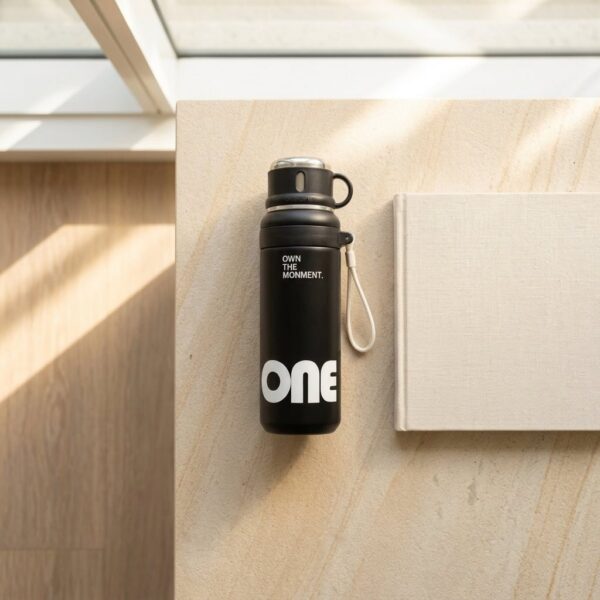 Homero Stylish Stainless Steel Leak Proof Thermal Water Bottle - 1000ml