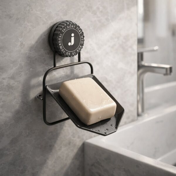 Homero Stylish Wall Mounted Iron Soap Holder