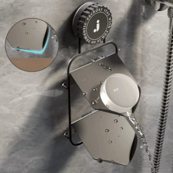 Homero Stylish Wall Mounted Iron Soap Holder