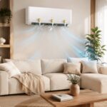 Homero Suction Cup Mounted Wind Deflector for Air-Conditioners