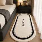 Homero Ultra Soft Cashmere Touch Bedroom Mat Non Slip Surface