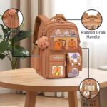 Korean Style Capybara Waterproof Kids School Backpack