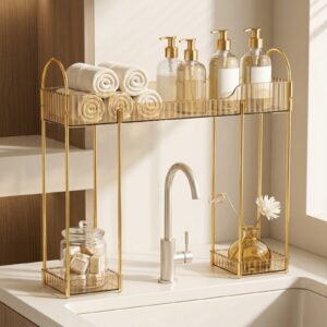 Over-Faucet Washbasin Storage Rack